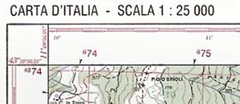 Scala Numerica di una carta topografica Igm La scala di una carta topografica esprime quanto è stata ridotta la realtà per rappresentarla su carta. Viene espressa come rapporto. Ad es.