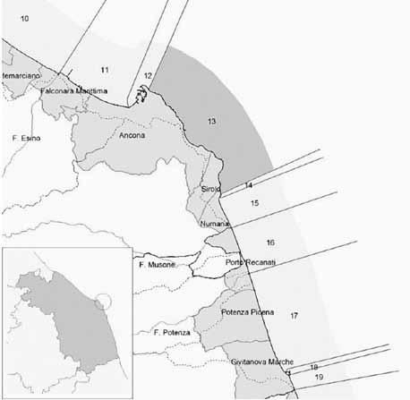 Il profilo della spiaggia risulta fortemente condizionato dagli eventi meteomarini, e possiamo individuare un profilo invernale ed uno estivo (APAT, 2007) come espressione delle diverse