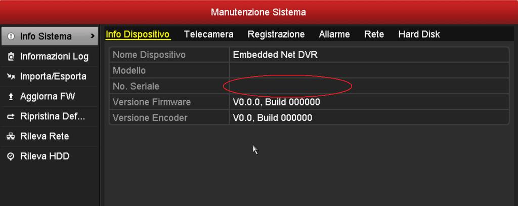 inserire il codice di verifica del dispositivo che si può