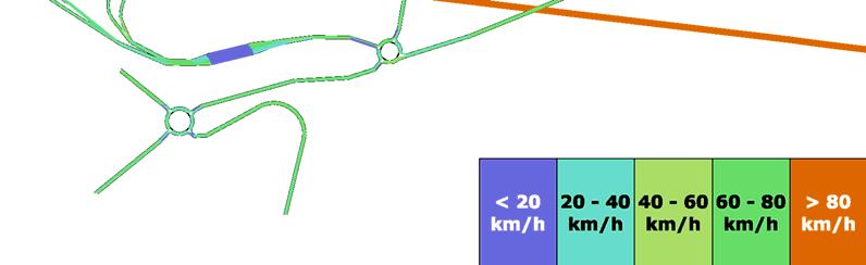 La viabilità in progetto risulta quindi adeguatamente dimensionata per smaltire i traffici in ingresso/uscita dallo svincolo di Mortara. 3.