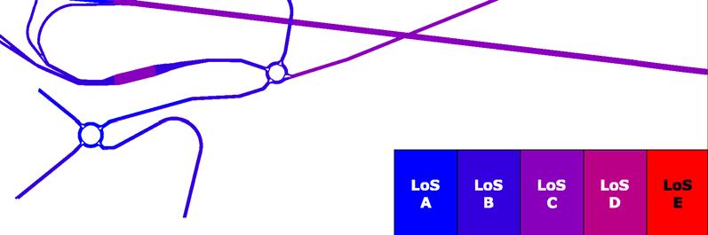 8 CONCLUSIONI Le analisi condotte attraverso gli strumenti di micro-simulazione dinamica del traffico hanno evidenziato come la viabilità locale non sia soggetta a ripercussioni negative da addursi