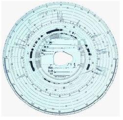 CRONOTACHIGRAFO ANALOGICO FOGLI DI REGISTRAZIONE Disco di carta concepito per ricevere e fissare registrazioni, da collocare nell apparecchio di controllo sul