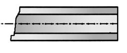 Profilati d appoggio a norma IEC 60715 tipo a G32 a norma IEC 60715/TH15 5,5 DESCRIZIONE Profilato a norma IEC 60715 tipo a G32 in acciaio passivato PR/DIN/AC Codice