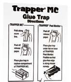 Trapper MC Glue Trap (BST-A415) ATTRATTIVO adescante alimentare inglobato nella colla TRAPPER