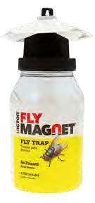 ) ATTRATTIVO BIO FLY TRAP trappola per mosche usa e getta PARASSITI mosche polietilene DIMENSIONE 20 x 28 cm a parte (può