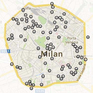 Stock offerta residenziale attuale Milano città (nuovo e completamente ristrutturato) * Monitoraggio di circa il 90% delle iniziative complessive 86 iniziative complessive 3500 unità complessive - di