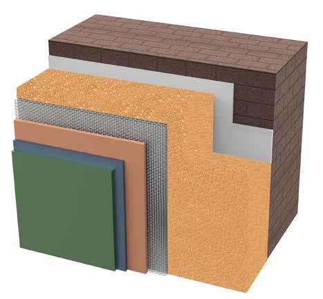 SISTEMA IDATHERM BIOCORK Il sughero da sempre è assimilabile al concetto di ecologico poichè durevole, rigenerabile e privo di additivi chimici estranei.