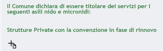 selezionare con la convenzione in fase di rinnovo,