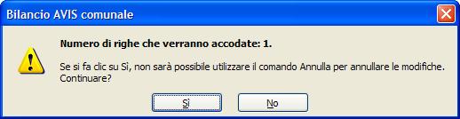 Operazioni di Prima Nota Verrà chiesto di confermare l annullamento, cliccate su si nel messaggio che vi compare Annullare un operazione consiste