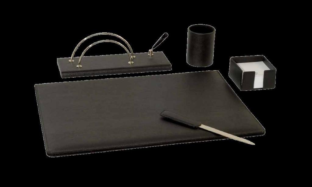 Set da scrivania in pelle Gemini Desk set in Gemini leather # 37.