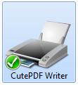Qualora non si disponga di una stampante virtuale, è possibile scaricarne ed installarne una dal seguente URL http://www.cutepdf.com/download/cutewriter.
