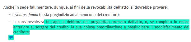 verrà inserita un icona, cliccando