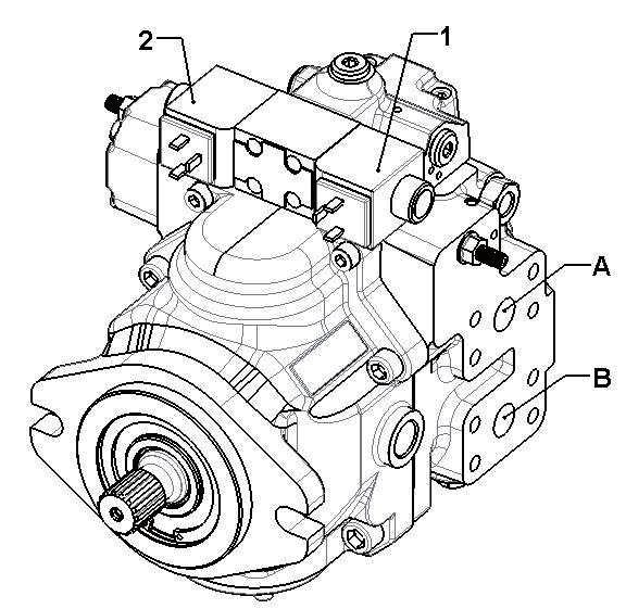 REGOLATORE ELETTRICO AD IMPULSI ELECTRIC IMPULSE CONTROL EI2/EI4 Comando ad impulsi in cui la pompa assume una cilindrata in funzione del tempo di eccitazione dell elettrovalvola.