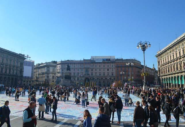 Domul din Milano care au integrat anticul Mediolanum, până la spanioli, francezi sau austrieci.