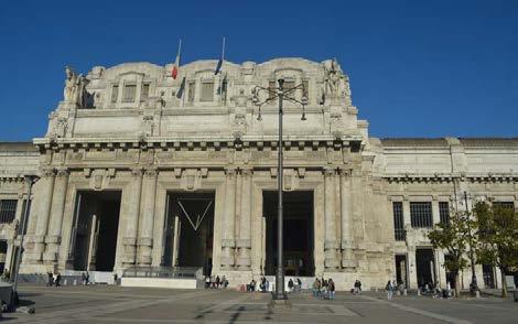 Stazione di Milano Centrale Milano Centrale Nod feroviar important pentru Italia, dar și pentru această zonă a Europei,