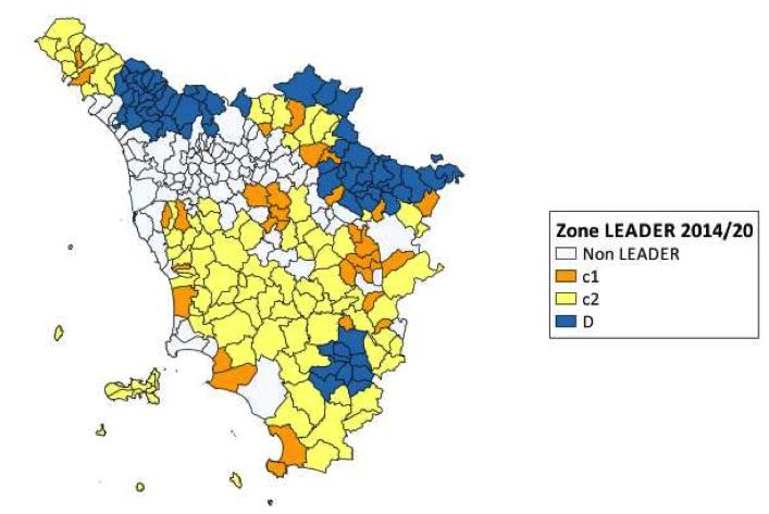 Comui eligibili Metodo Leader