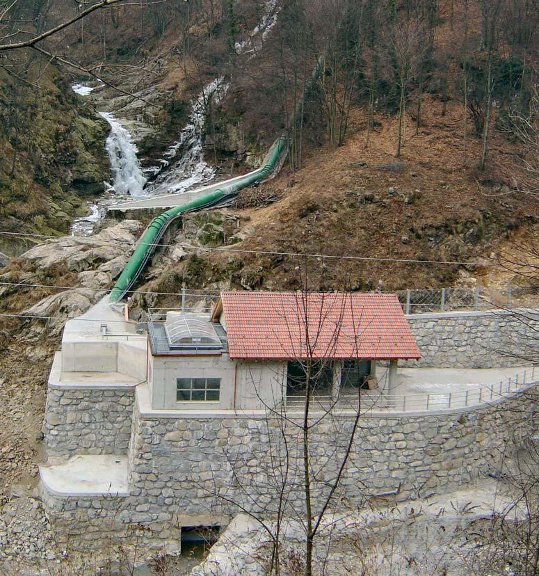 Centrale di Balma Impianto idroelettrico