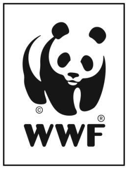 In conformità alla normativa vigente in Italia sulle Onlus (Organizzazioni non lucrative di utilità sociale), il logo deve essere sempre accompagnato dalla dicitura WWF Italia ONG Onlus.