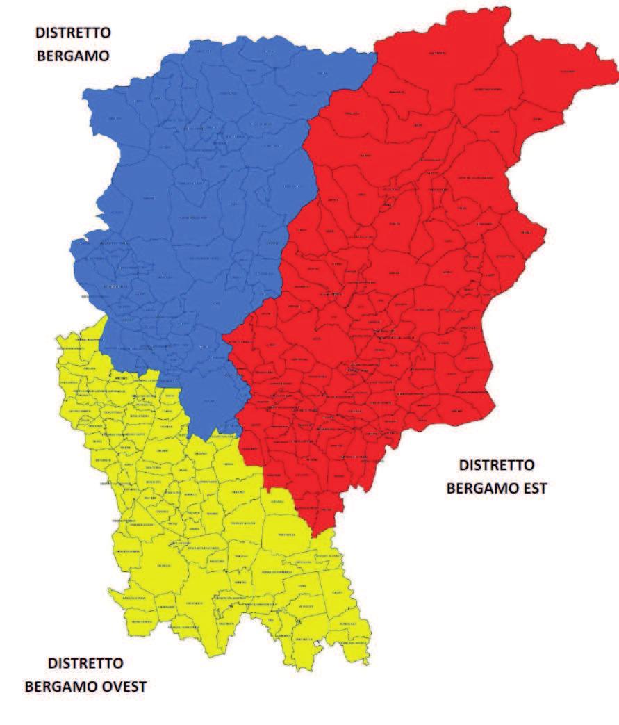 Il Distretto Bergamo Ambiti Territoriali di: Distretto di Bergamo 63