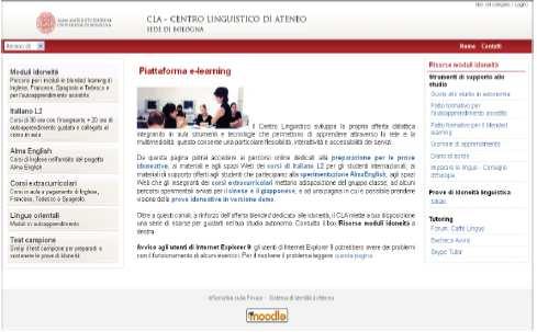 I percorsi didattici multimediali >>> attività linguistiche strutturate in unità didattiche di difficoltà progressiva; >>> differenti tipologie di esercizi che includono testo,