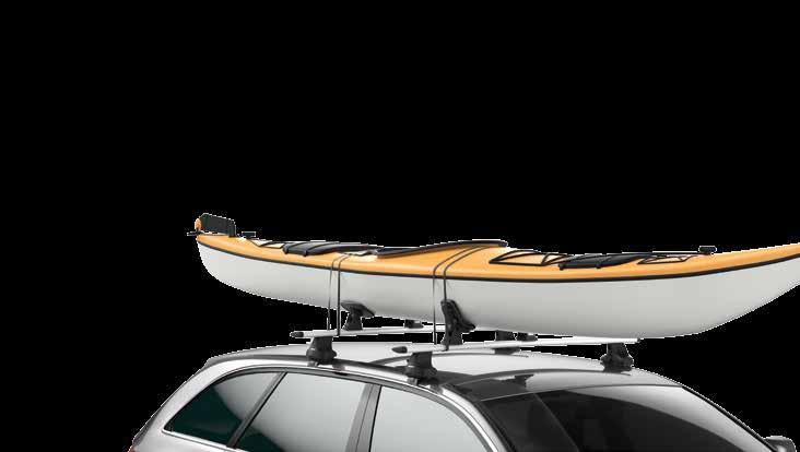 velocemente il kayak Trasporta kayak fino a 90 cm di larghezza e 35 kg