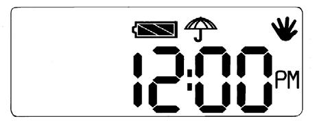 2.4 - FUNZIONI MANUALI L interfaccia utente della centralina è costituita da un display a cristalli liquidi con icone dedicate e visualizzatore numerico e da quattro tasti funzione.