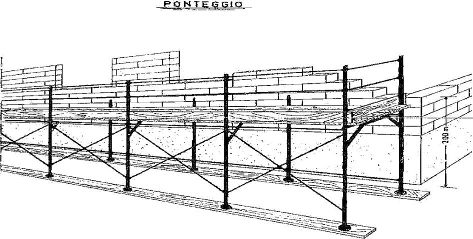 2 PONTEGGI GUIDA TEORICO-PRATICA Con le nuove Norme tecniche per le costruzioni (Decreto Ministeriale 14 settembre 2005) prima, con il nuovo Testo Unico sulla sicurezza (decreto legislativo 9 aprile