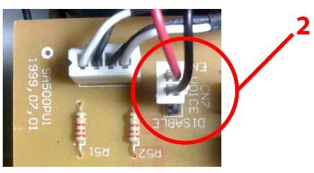 detect the CN7 VOICE connector (ref.