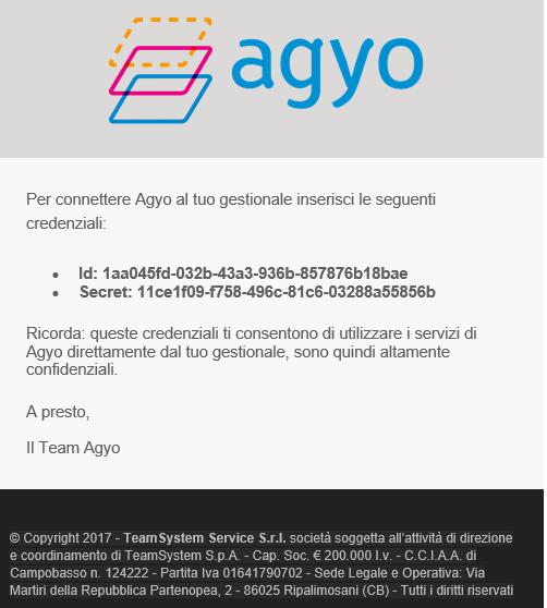 attivazione (in automatico) del servizio «Telematici» su agyo 2.