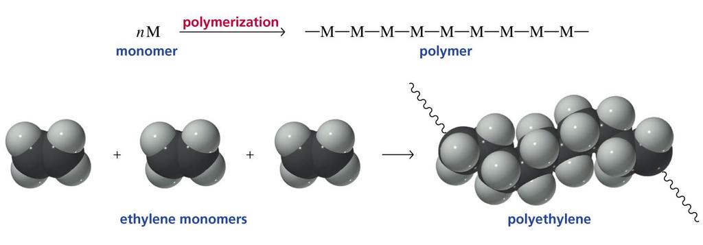 Un polimero è una macromolecola ottenuta legando tra