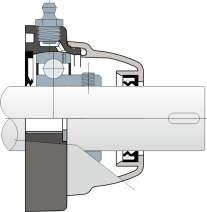 2,5 Supporti a flangia ovale Dimensioni speciali Serie MUCFL/C Protezione completa del cuscinetto 1 2 3 9 8 7 4 6 5 1) Corpo esterno