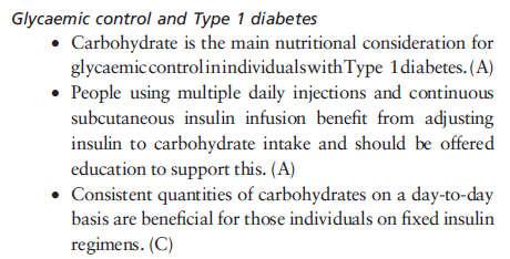 Razionale Il controllo della quantità di carboidrati ingeriti, attraverso la conta dei carboidrati, rimane la strategia chiave