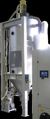 Plastic Innovations WS SERIES The WS series are the rotor honeycomb desiccant dryers, for beside machine installation, with modern design, but especially with innovative and extremely interesting