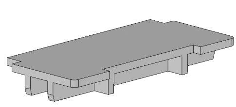 SP 4120 Barra antitaglio in acciaio ø4 mm x SP4006 SP4025 Barre acier ø4 mm pour SP4006 SP4025 Steel