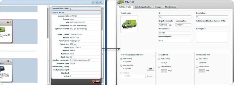 Gestione dei veicoli semplificata Gestione dei veicoli semplificata WEBFLEET ti aiuta a organizzare il tuo parco veicoli in modo più efficiente.