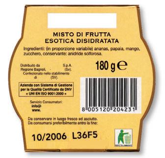 LA DENOMINAZIONE COMMERCIALE DEL PRODOTTO È il nome previsto dalle disposizioni che disciplinano quel prodotto particolare, oppure il nome dato dagli usi e dalle consuetudini, o semplicemente una