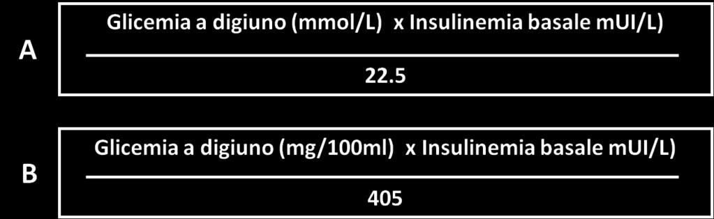 glicemia e insulinemia a digiuno, di