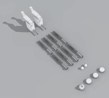 ACCESSORI per radiatori verticali con allacciamento centrale e radiatori verticali con allacciamento centrale PLAN 37 Pezzi di ricambio opzionali (inclusi nell ordine del radiatore) Figura Codice