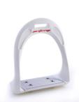 The Evol stirrups are realized in plastic with the footpad coated in top-quality aluminium.