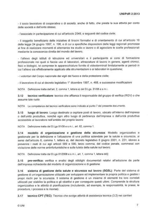 50 Quaderno della sicurezza in edilizia 13 Il valore