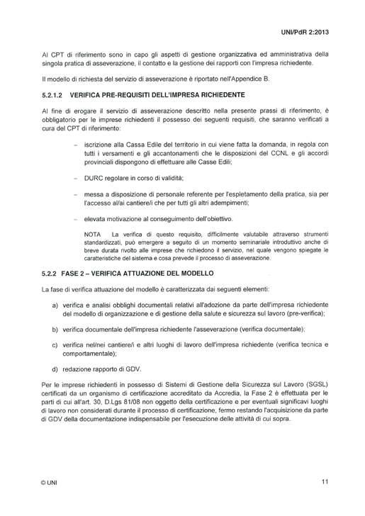 54 Quaderno della sicurezza in edilizia 13 Il valore