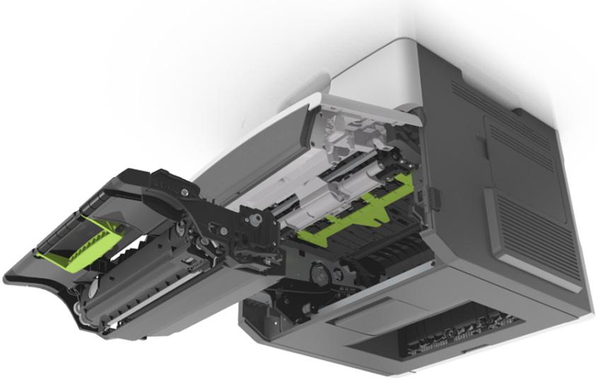 Rimozione degli inceppamenti 132 3 Rimuovere l'unità di imaging.