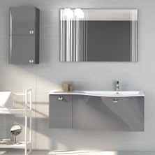 2) 260 TOT COMPOSIZIONE 2.660 COMP. New DOUBLE Dn02 Creta Prezzi Base lavabo C/Prof. dx (1 cassettone) L. 91 H. 45 P. 36/50 Base laterale (1 cassettone - 1 cassetto interno) L.