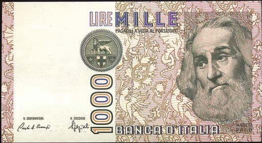 000 Lire - Verdi 2 tipo 11/03/1971 - Alfa 719; Lireuro 56B - Carli/ Lombardo - Lotto di due biglietti FDS OFF. 5472 2.