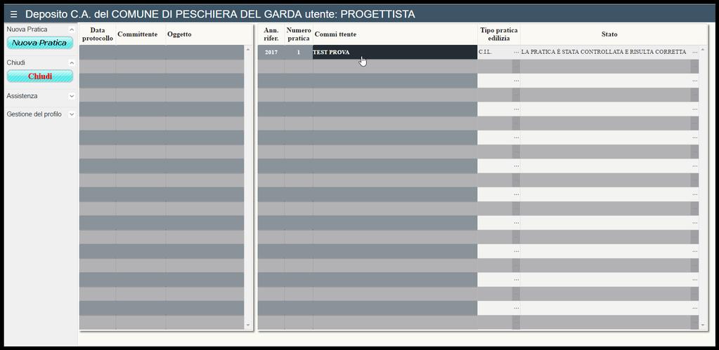 stesso. In questo caso scegliendo NO come risposta si potrà procedere con la correzione dello stesso.