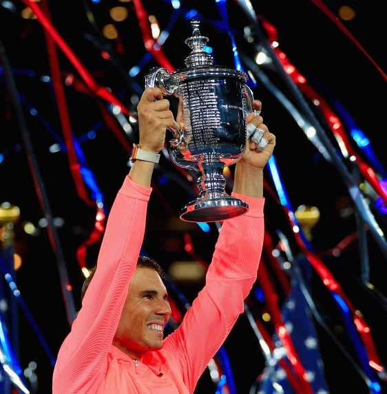 4 circuito atp Il grande inseguitore Federer vince a Melbourne. E Rafa a Parigi. Federer trionfa a Wimbledon e Nadal a New York. Lo spagnolo, ora a quota 16 Slam, non molla.