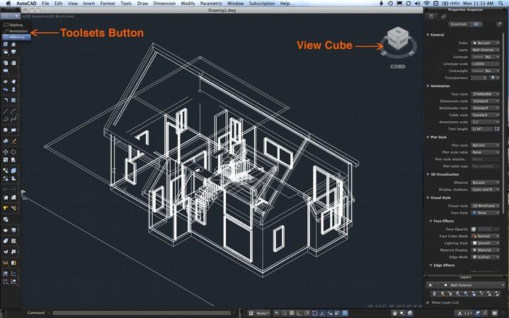 AutoCAD: computer aided design, è