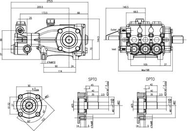 Standard Pumps / Pompe Standard Technical drawings / Disegni tecnici NMT Series / Serie NMT pumps are among the best known products on the market.