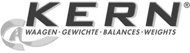 KERN & Sohn GmbH Ziegelei 1 D-72336 Balingen Email info@kern-sohn.com Tel.: +49-[0]7433-9933-0 Fax.: +49-[0]7433-9933-149 Internet www.