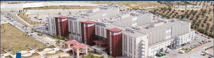 L Ospedale di Matera Il P.O. di Matera, è un Ospedale Provinciale sede di DEA di I livello.